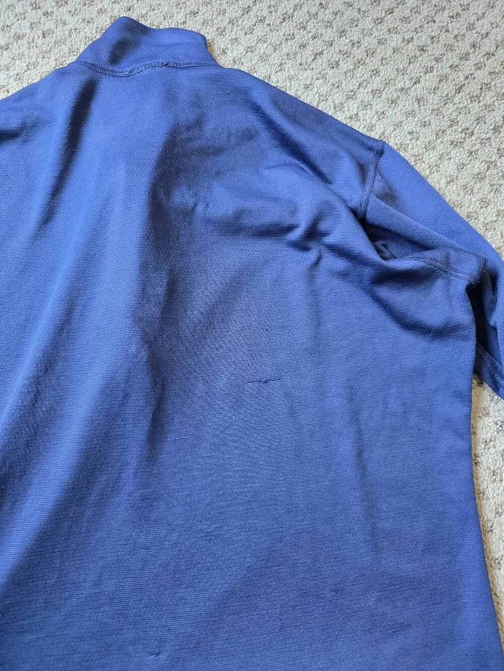 Patagonia Capilene Navy Quarter-Zip Pullover